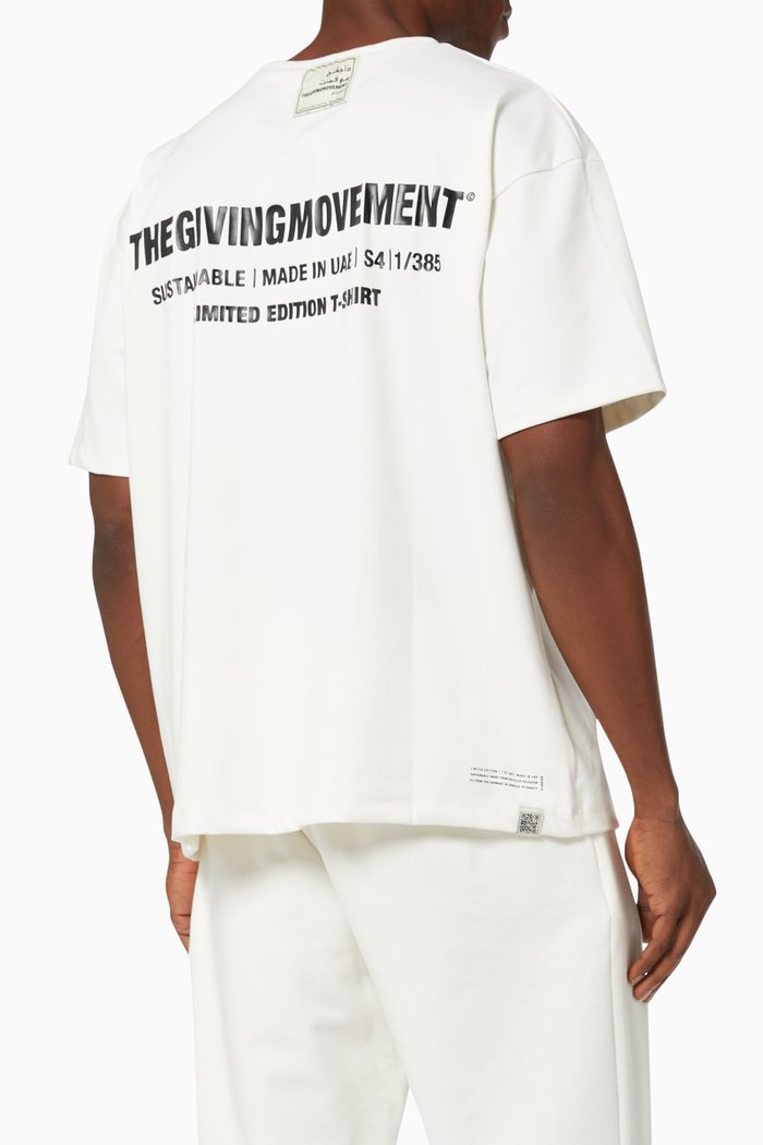 

Organic Bamboo Oversized T-shirt, White