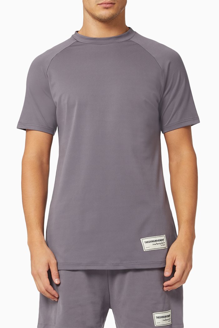 

Active Recycled Polyester T-shirt, Grey