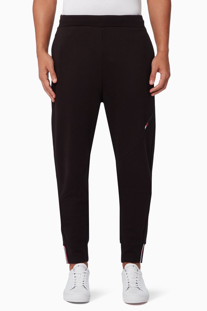 

Sport TH Cool Logo Joggers in Organic Cotton, Black