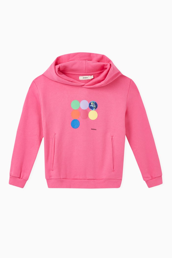 Organic Cotton Mother Earth Hoodie, Pink