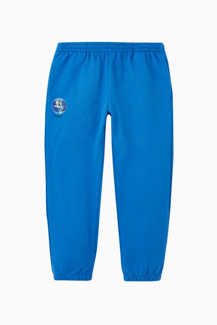 

Organic Cotton Mother Earth Track Pants, Blue
