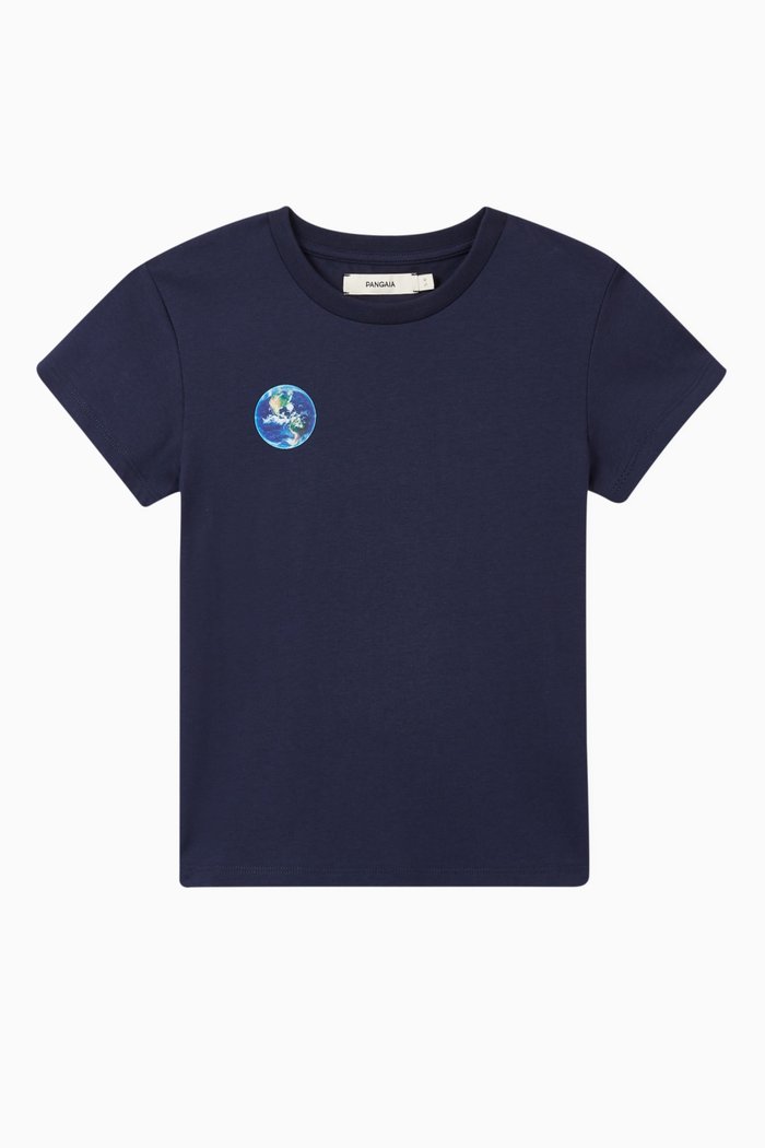 

PPRMINT™ Organic Cotton Mother Earth T-shirt, Blue
