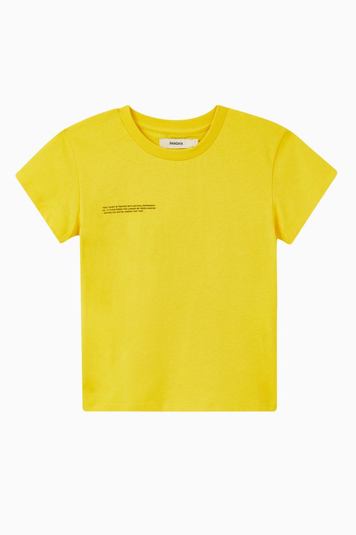 

Organic Cotton T-shirt, Yellow