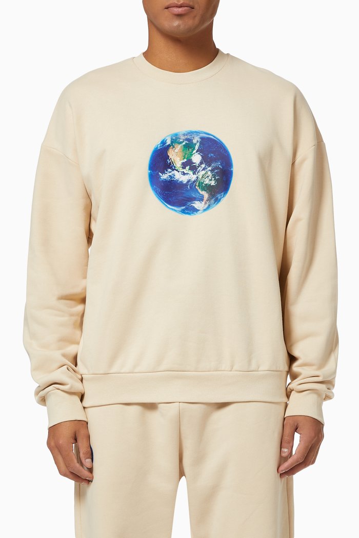 

Organic Cotton Mother Earth Sweatshirt, Neutral