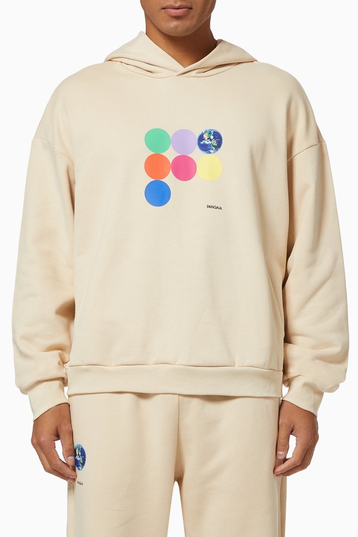Organic Cotton Mother Earth hoodie, Neutral