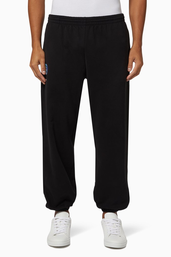 

Organic Cotton Mother Earth Track Pants, Black