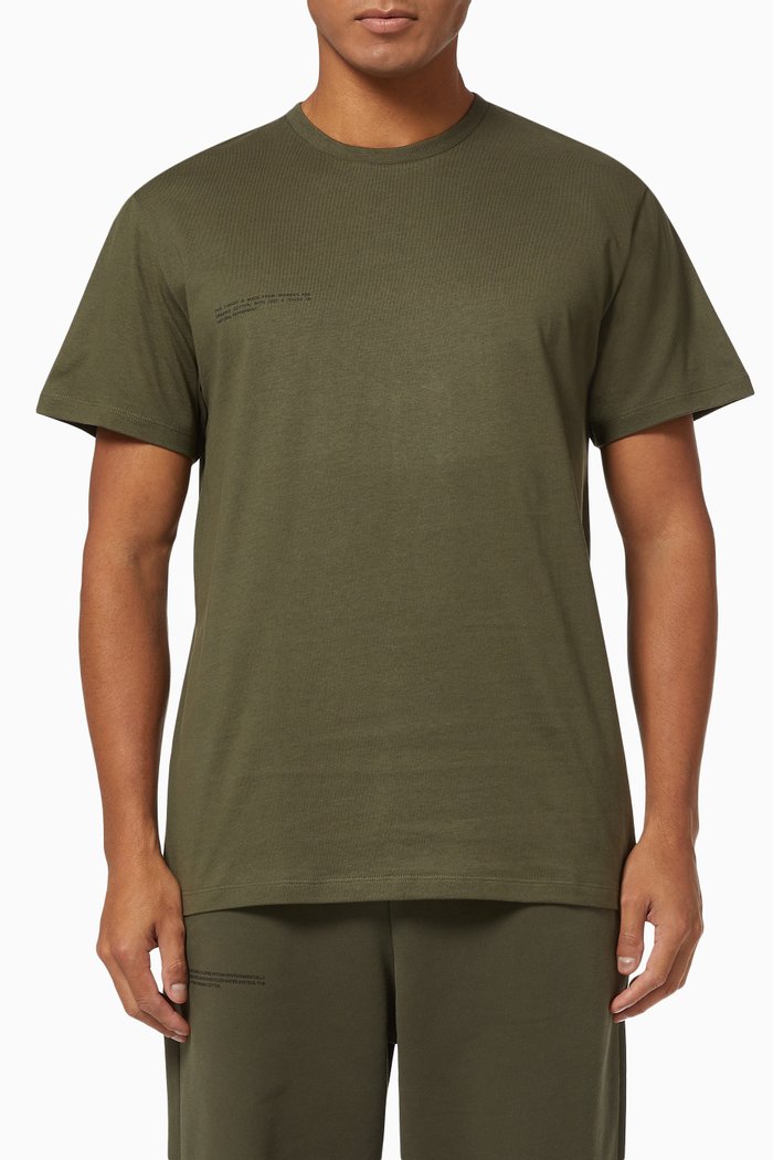 

Organic Cotton T-shirt with C-FIBER™, Green