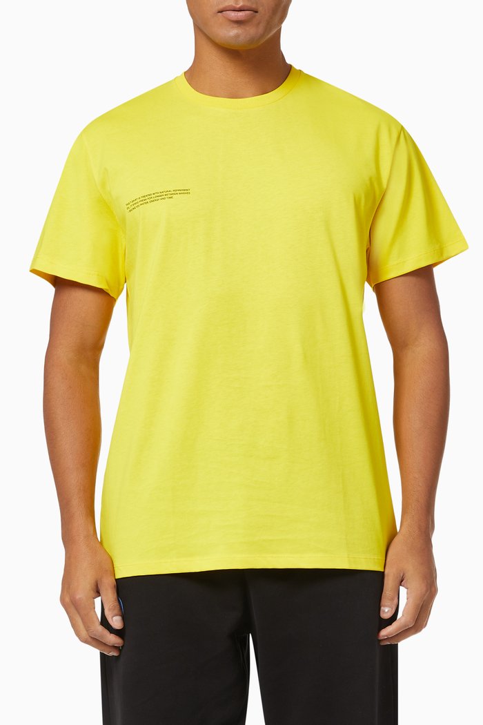 

PPRMINT™ Organic Cotton T-shirt, Yellow