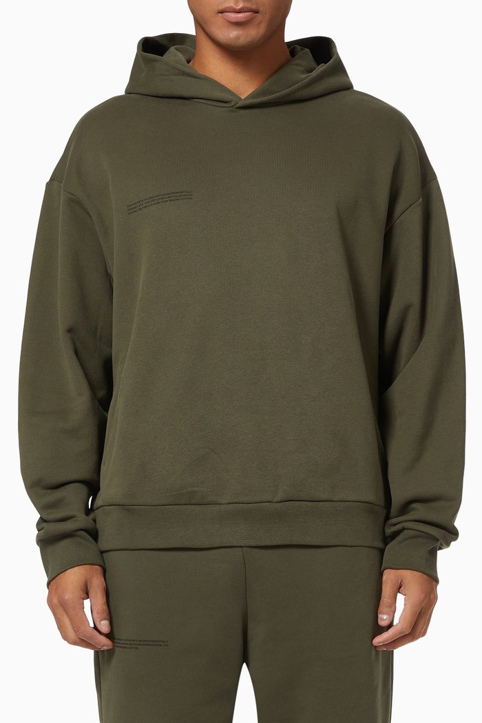 

Organic Cotton Hoodie, Green