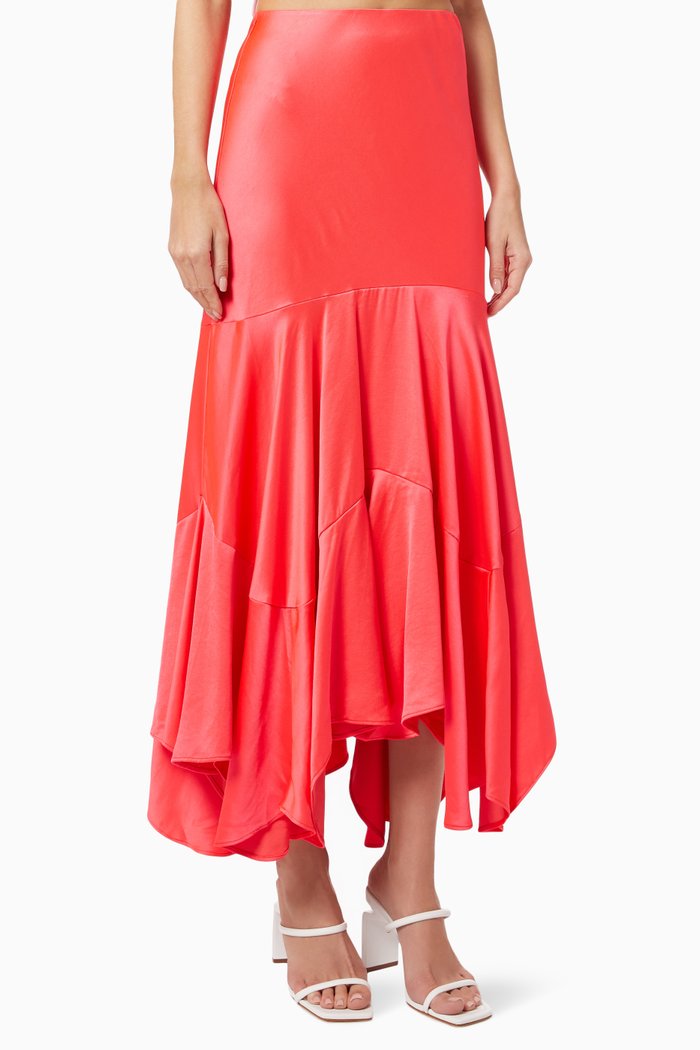 

Eva Flared Skirt, Pink
