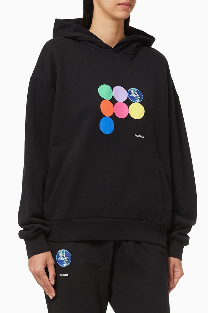 

Organic Cotton Mother Earth Hoodie, Black