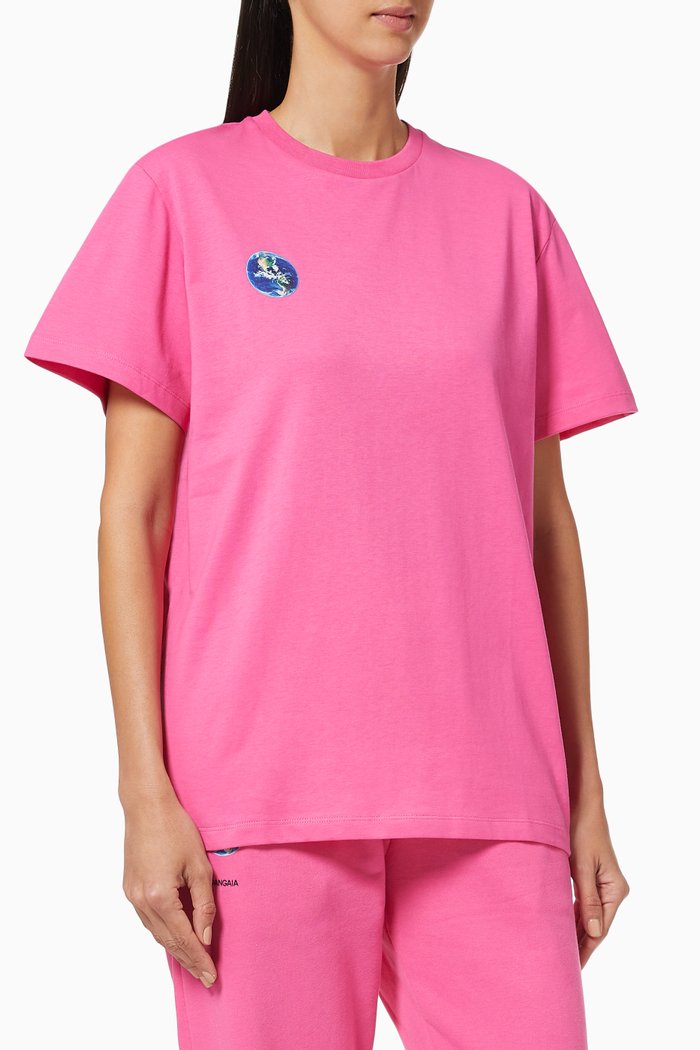 

PPRMINT™ Organic Cotton Mother Earth T-shirt, Pink