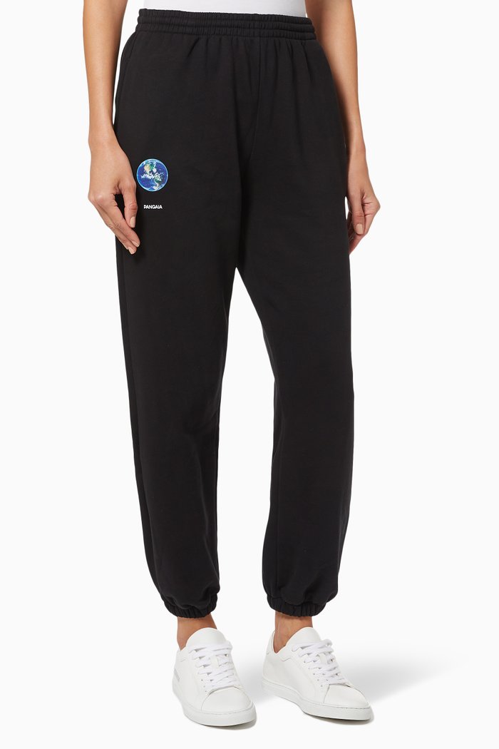 

Organic Cotton Mother Earth Track Pants, Black