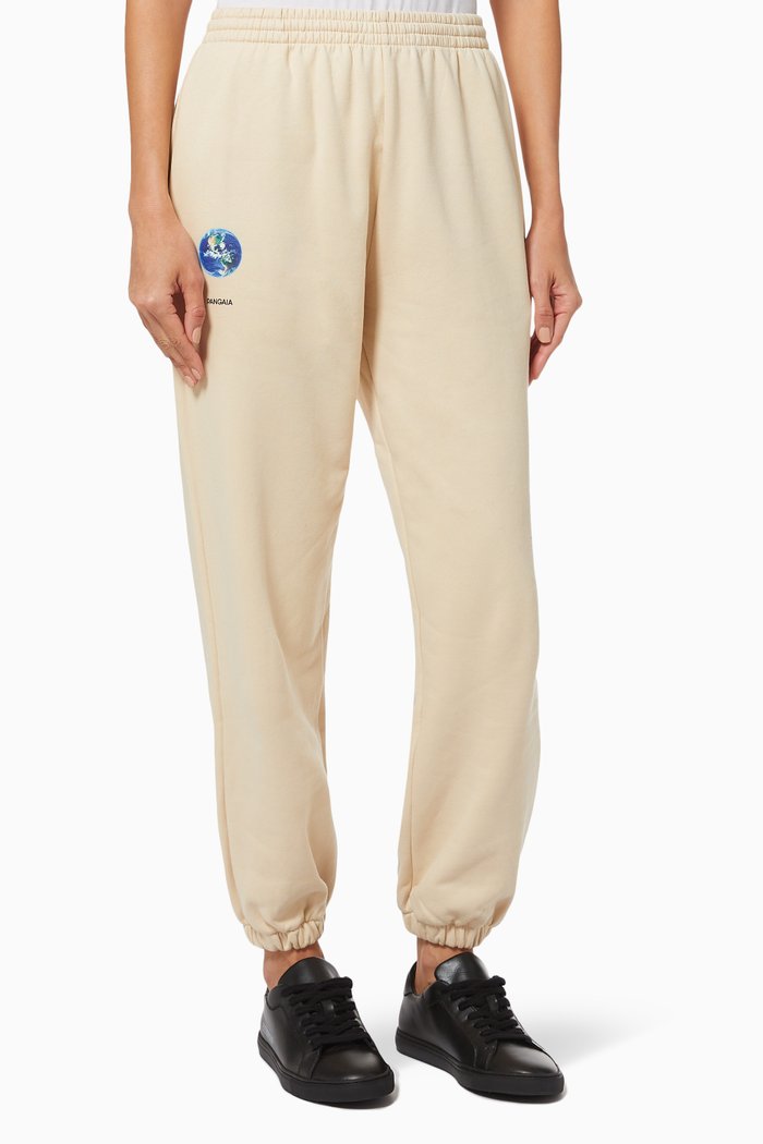 

Organic Cotton Mother Earth Track Pants, Neutral