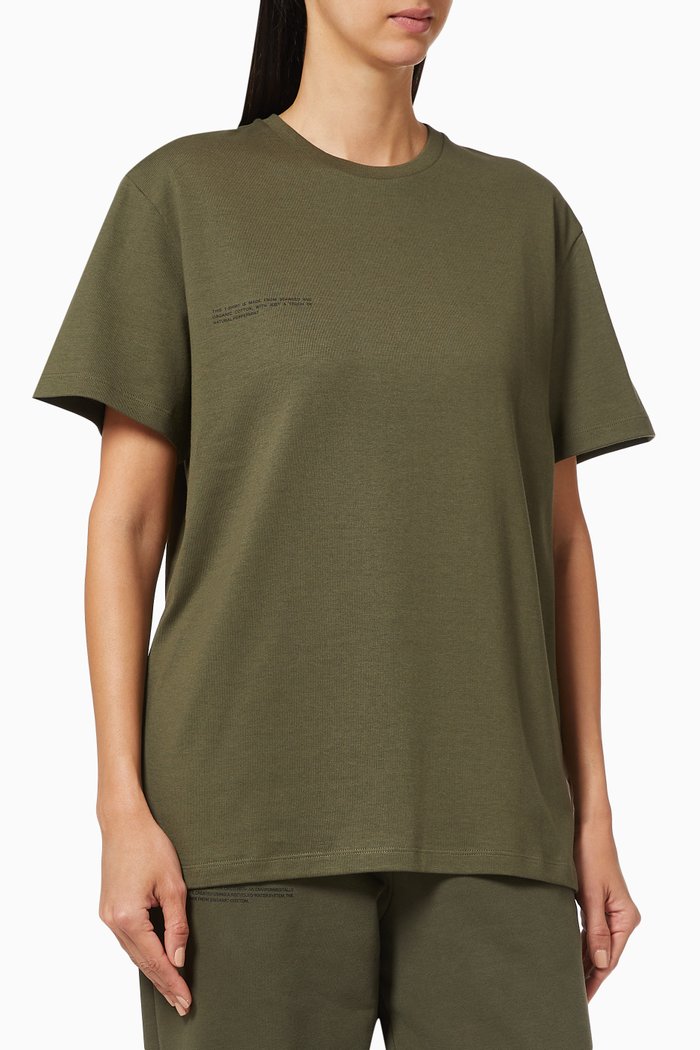 Organic Cotton T-shirt with C-FIBER™, Green