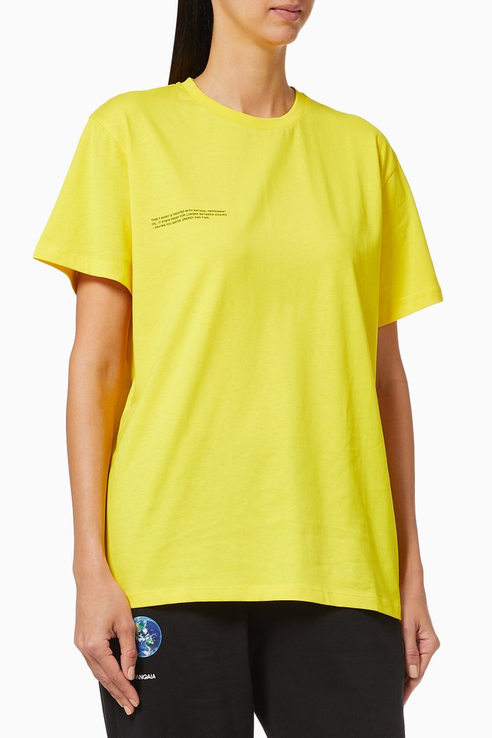 PPRMINT™ Organic Cotton T-shirt, Yellow