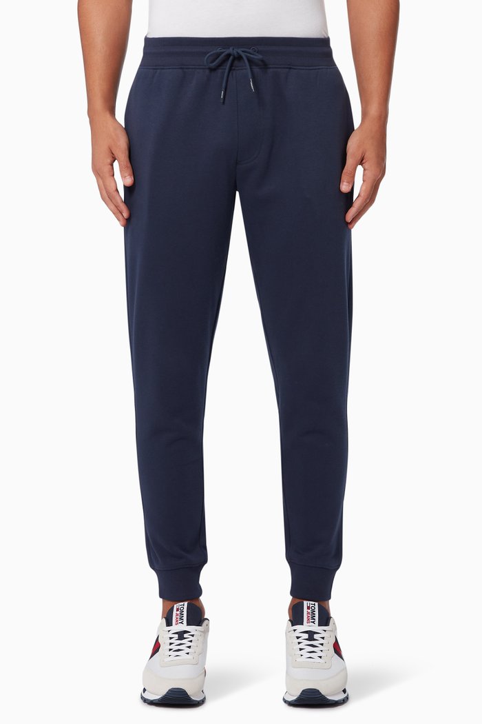 

Slim Sweatpants in Fleece, Blue