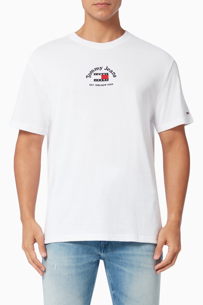 

Badge T-Shirt in Jersey, White