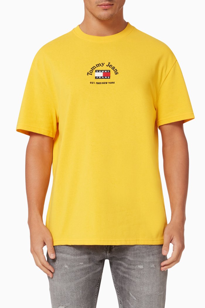 

Badge T-Shirt in Jersey, Yellow
