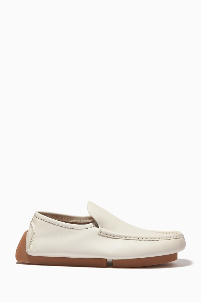 

Driver Shoes in Calf, Neutral