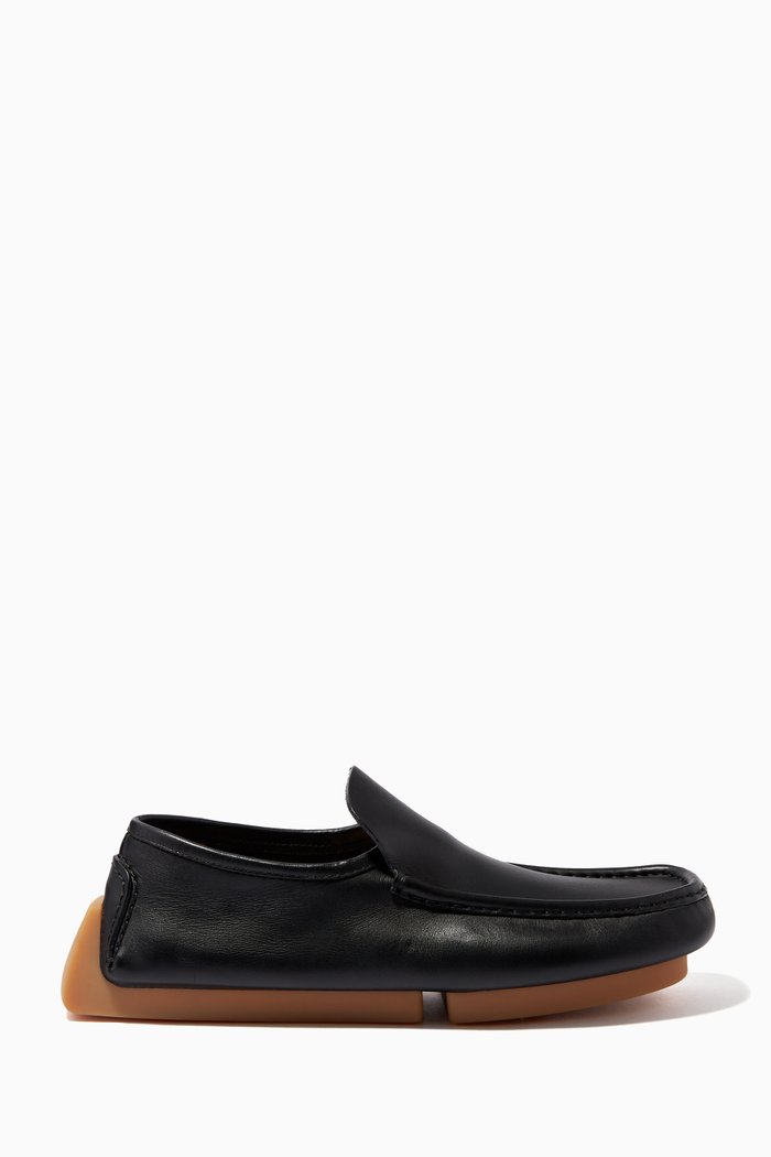 

Driver Shoes in Calfskin, Black