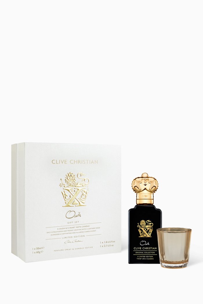 

Twist Collection X Oudh Masculine Eau de Parfum & X Votive Candle Gift Set, Multicolour