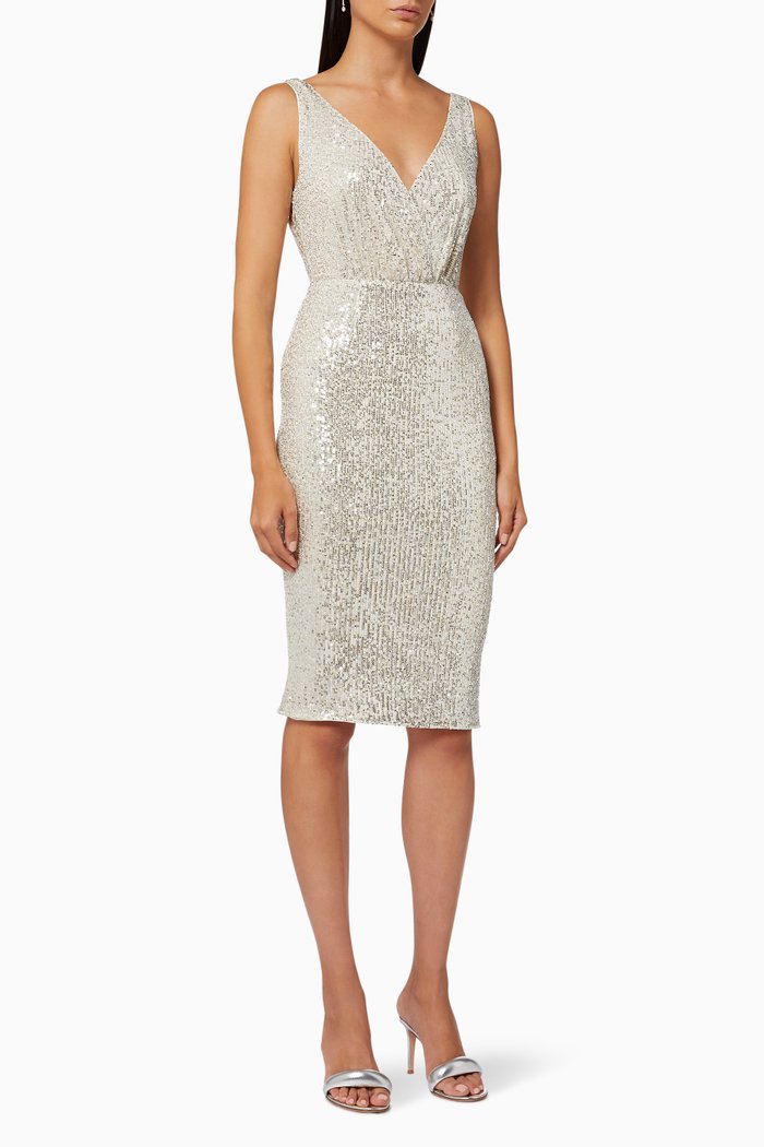 

Presley Sequin Dress, Silver