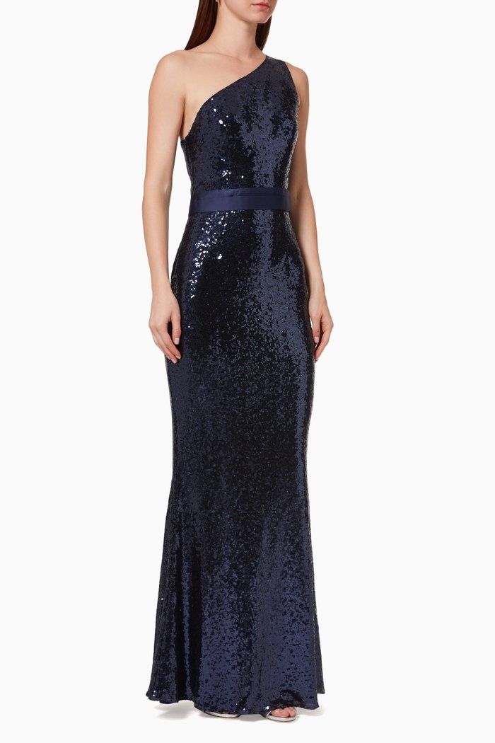 

Alease Sequin Dress, Blue