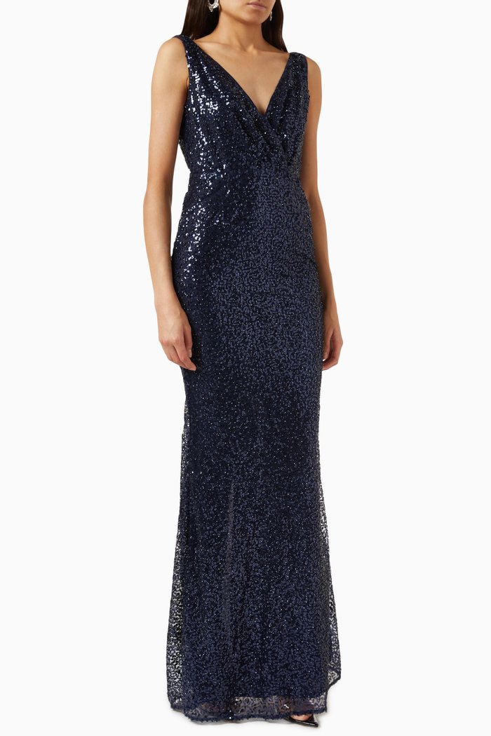 

Prinnie Sequin Dress, Blue