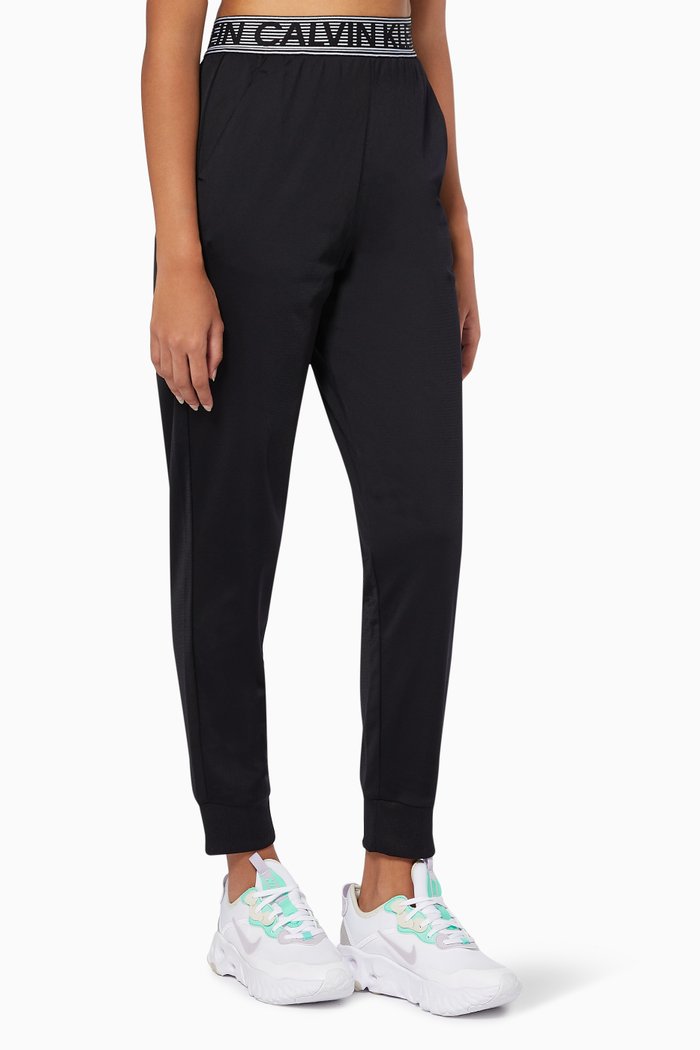 

Jogger Pants in Brushed Tricot, Black