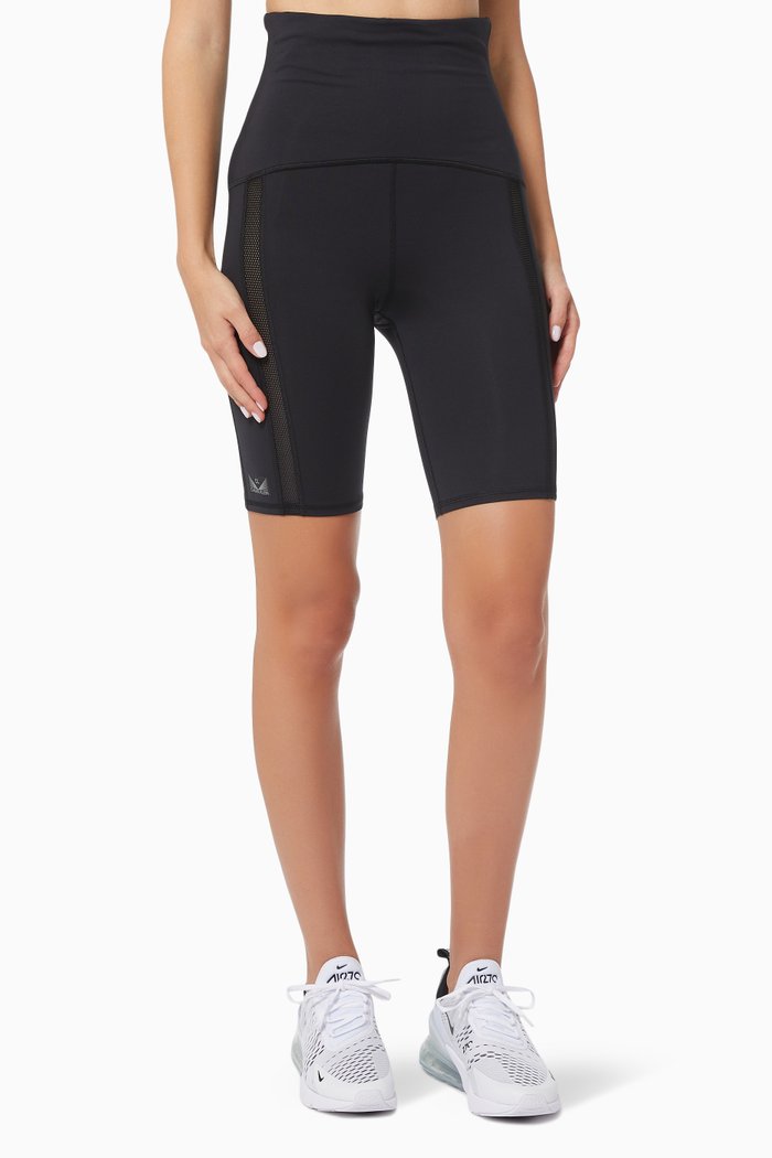 

Tight Gym Shorts in Technical Stretch Blend, Black