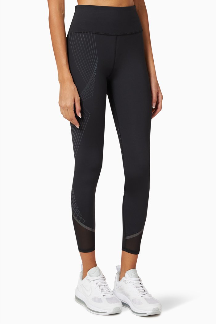 

Rainbow Reflex Leggings in Technical Stretch Blend, Black