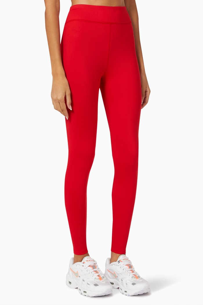 

Gym Leggings in Technical Stretch Blend, Red