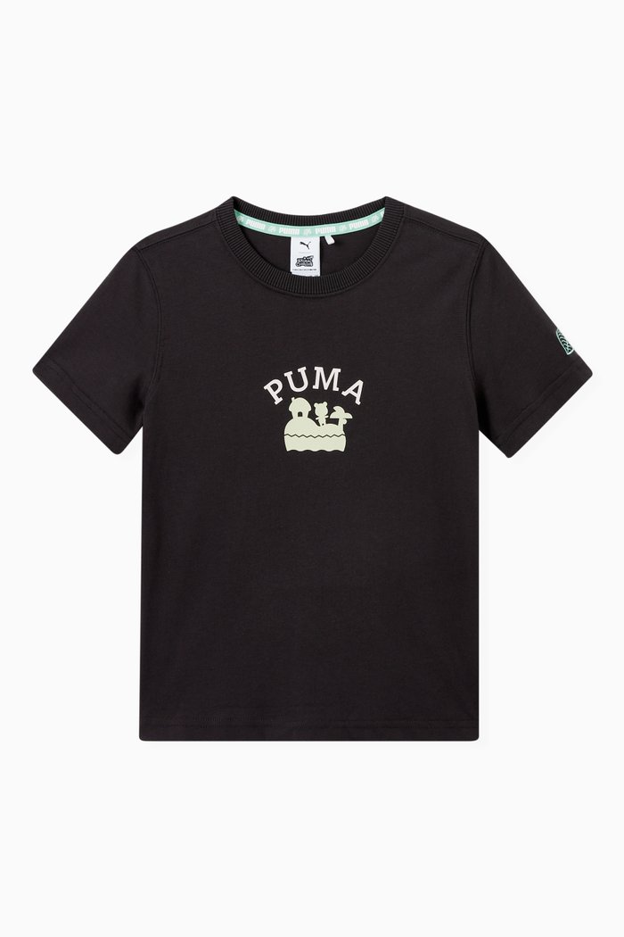 

x Animal Crossing T-shirt in Jersey, Black