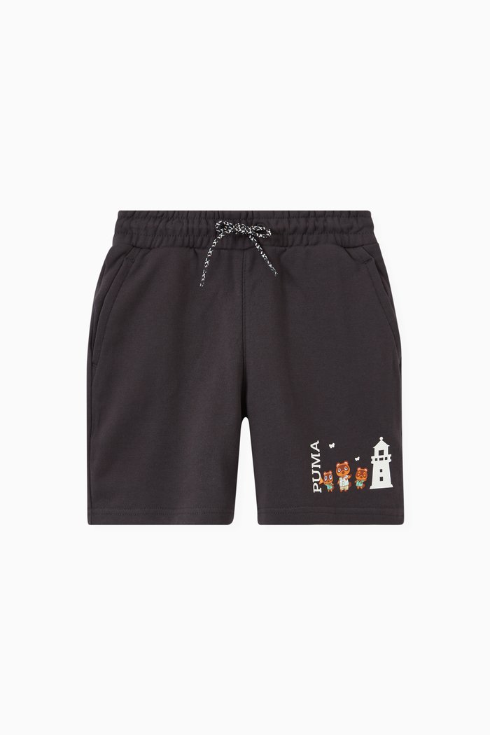 

x Animal Crossing Shorts in Jersey, Black