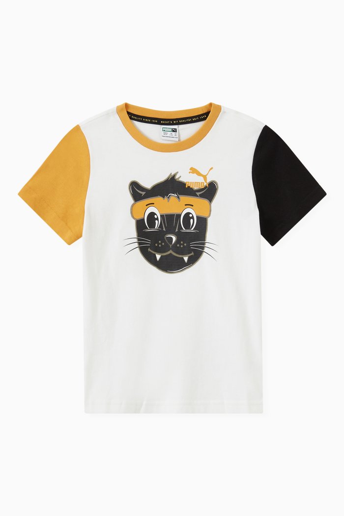 

Lil PUMA T-shirt in Cotton Jersey, White