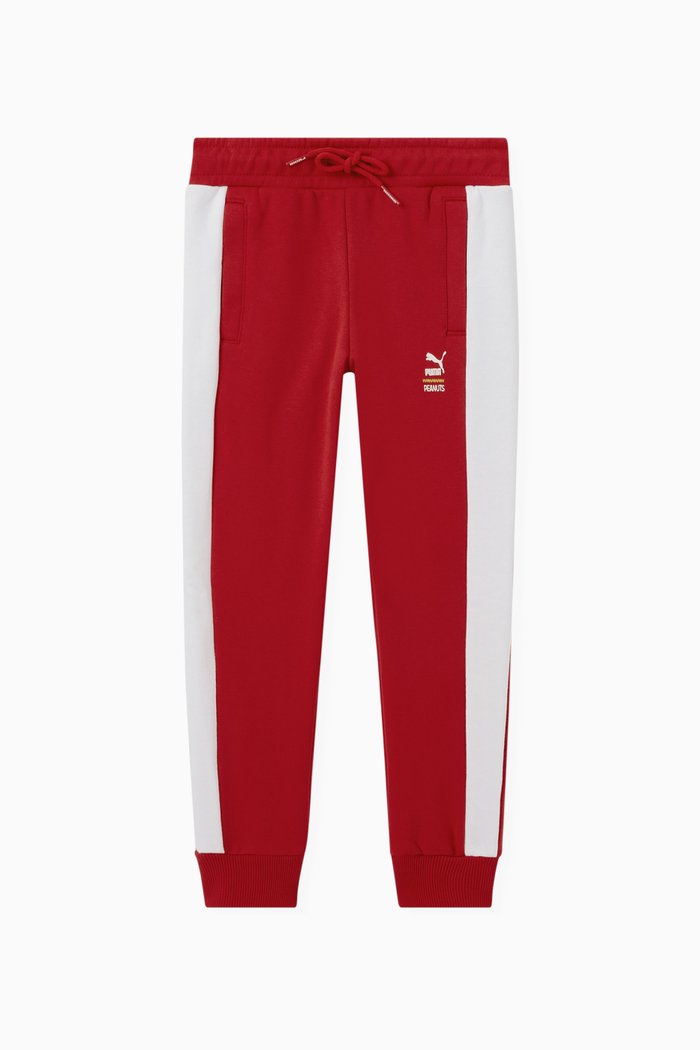 

x PEANUTS T7 Track Pants in Jersey, Red