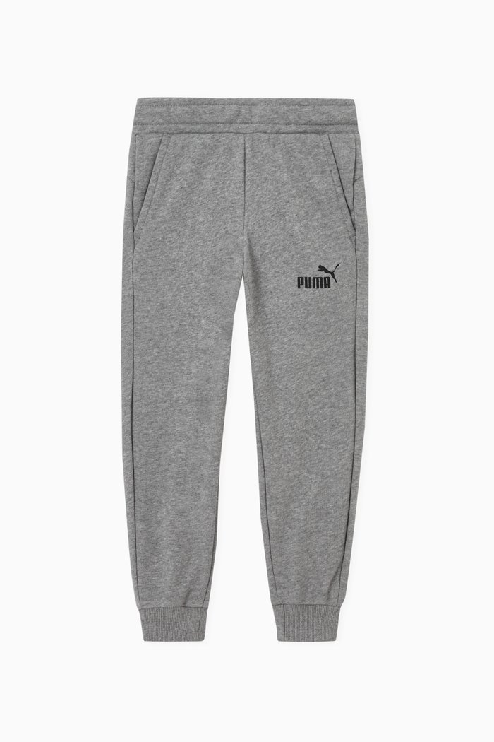 

Essential Track Pants in Cotton-blend Jersey, Grey