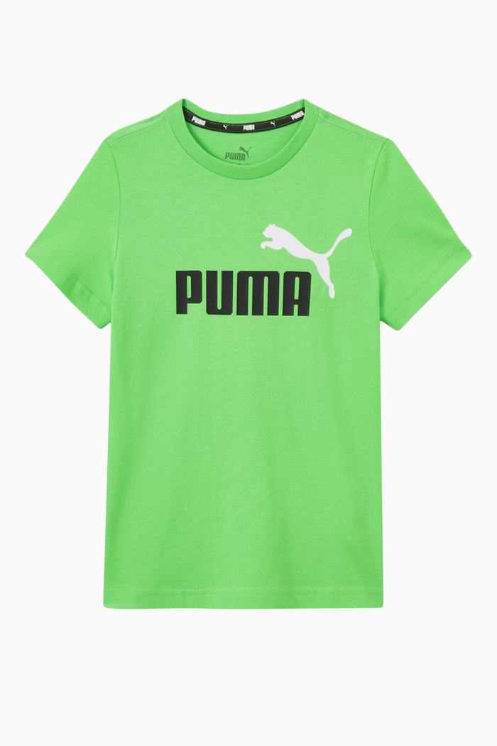 

Essentials+ 2 Logo T-shirt in Jersey, Green