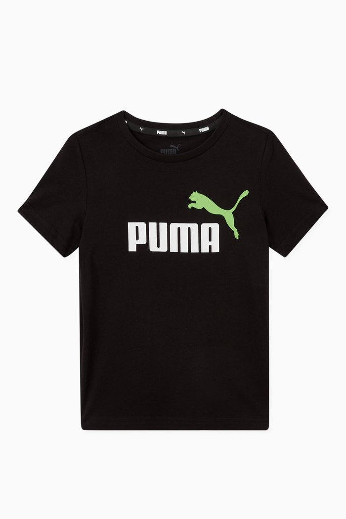 

Essentials+ 2 Logo T-shirt in Jersey, Black