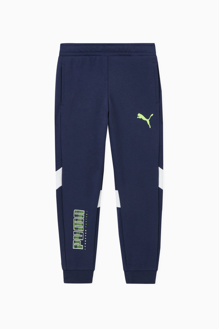 Active Sport Sweatpants in Jersey, Blue