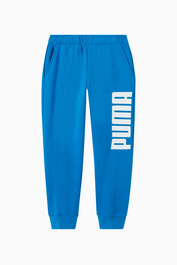 

Lil PUMA Sweatpants in Cotton-blend Jersey, Blue