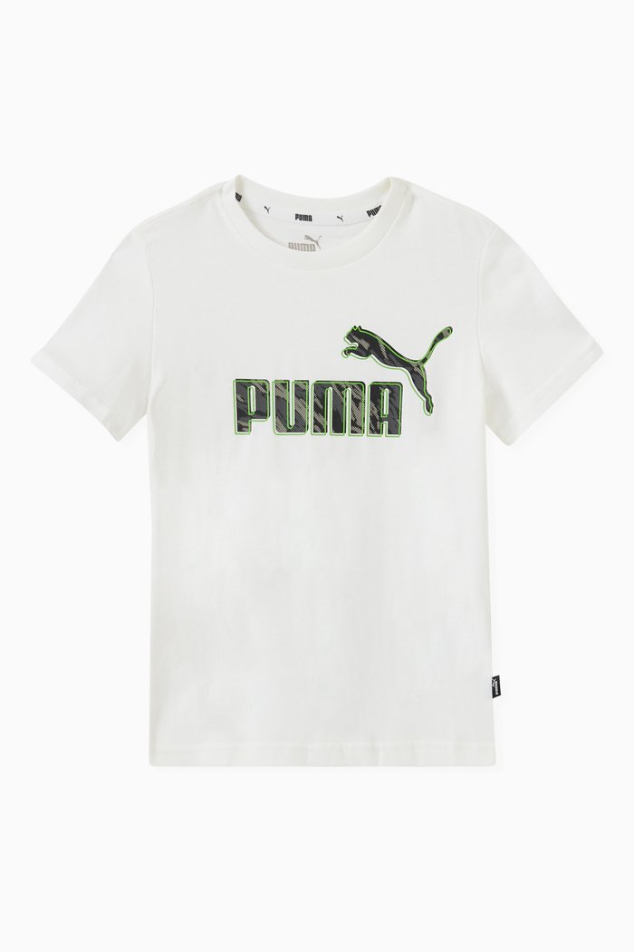 

PUMA Graphic T-shirt in Jersey, White