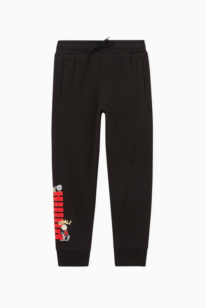 

x PEANUTS Sweatpants in Jersey, Black