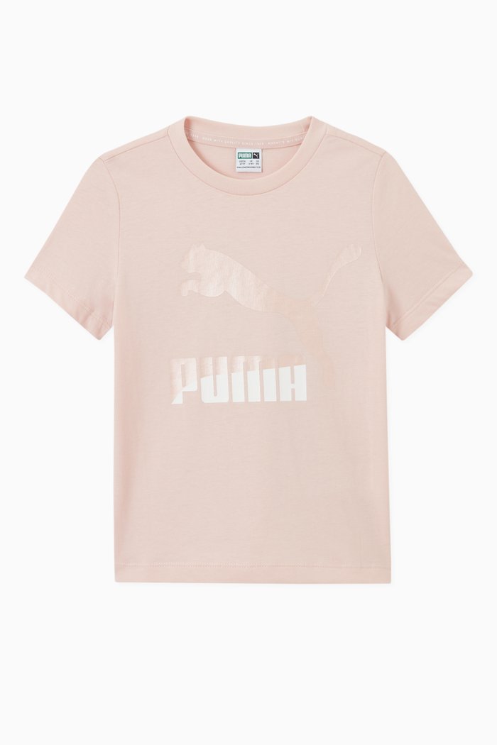 

Classics Logo T-shirt in Cotton Jersey, Pink