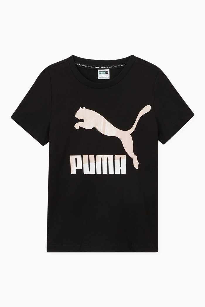 

Classics Logo T-shirt in Cotton Jersey, Black