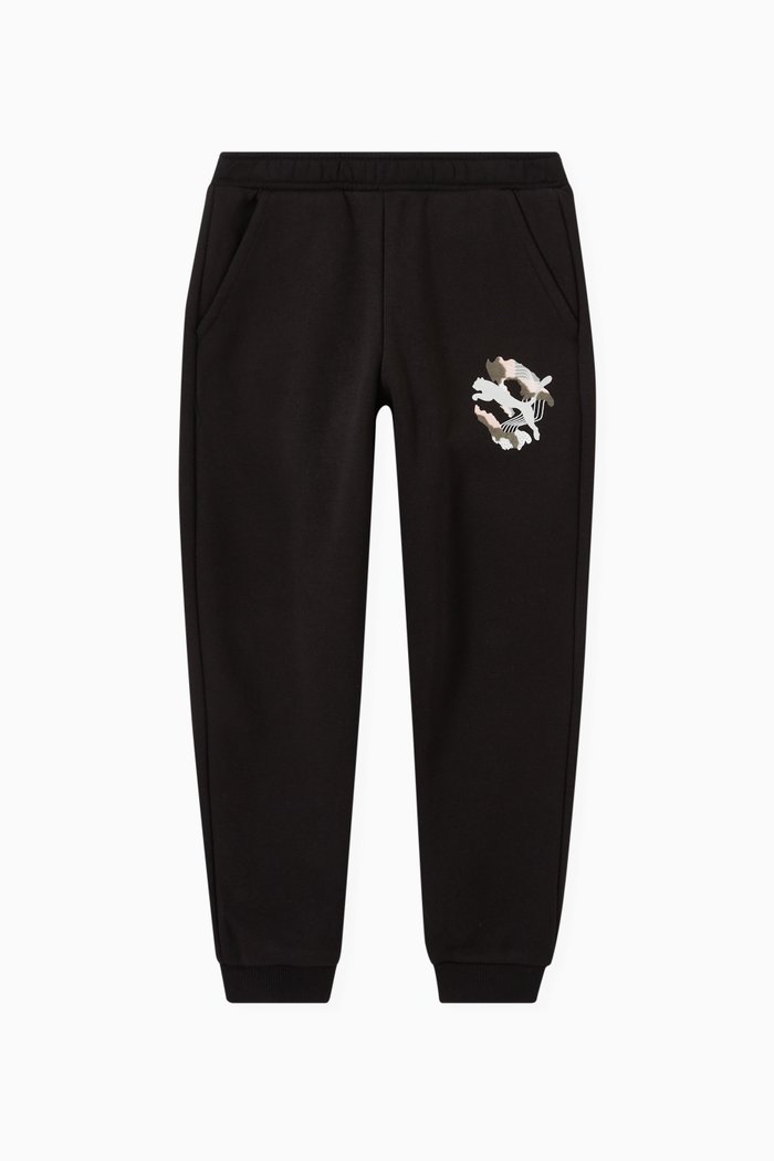 

Alpha Sweatpants in Cotton-blend Jersey, Black