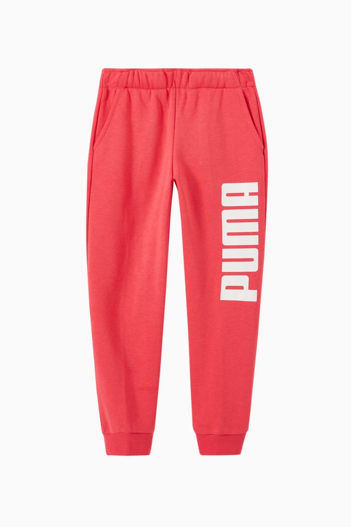 

Lil PUMA Sweatpants in French Terry, Pink