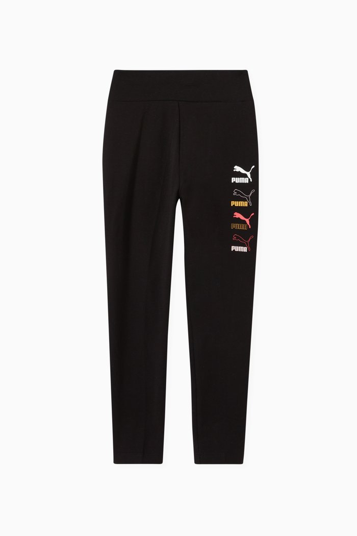 

Classics Graphics Leggings in Stretch Jersey, Black