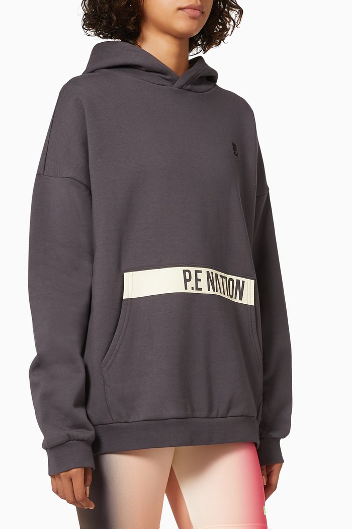 

Momentum Hoodie in Organic Cotton, Grey